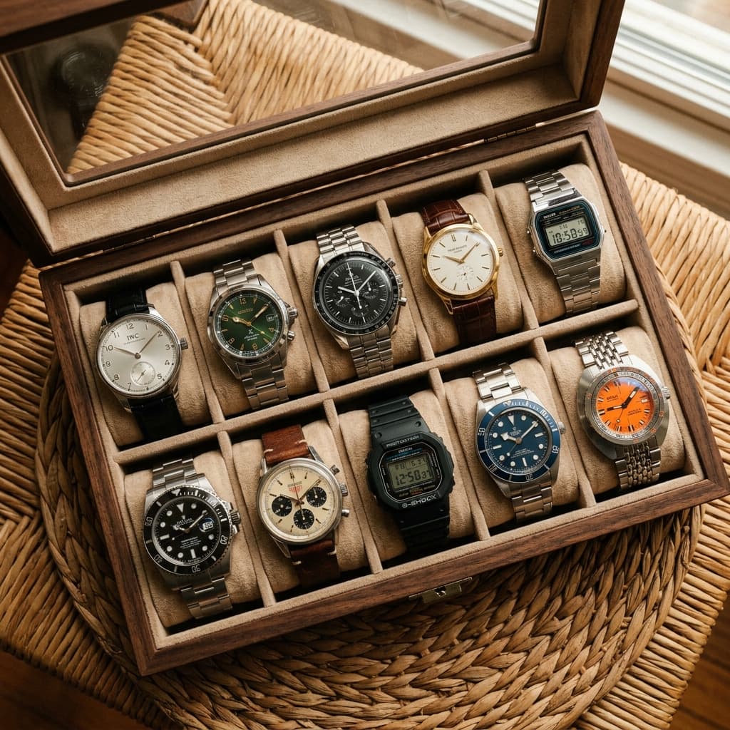 Crown Dials — premium watch collection display